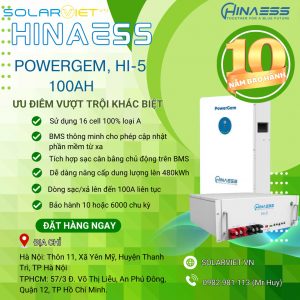 PowerGem, Hi-5 100Ah